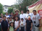 Actores con niños de Cutervo 2009